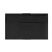 Back view of the Hikvision DS-D5C75RB/B2L 75-inch interactive flat panel display, showing its solid black casing and ventilation.