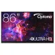 Optoma 3863RK 86" 4K Creative Touch 3 Series Interactive Flat Panel Display