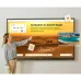 Viewsonic ViewBoard IFP7535-1-1C 75 inch Interactive Flat Panel shown from the front.