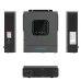 Multi-angle view of Marsriva MR-SPF6.5K-LP1-TL54E Solar Inverter with front display, side vents, and bottom connectors.