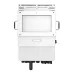 Front view of Solis S6-EH3P10K02-NV-YD-L 10KW Hybrid Inverter with integrated display and wall-mount design.