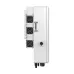 Bottom view of Solis S6-EH3P10K02-NV-YD-L 10KW Hybrid Inverter with multiple cable connection interfaces.