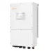 Side view of Solis S6-EH3P50K-H 50kW Hybrid Solar Inverter showing communication and connection ports.