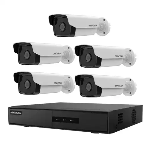Hikvision 5 Unit IP Camera Package