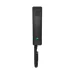 A top-down view of the black Fanvil H2U hotel/wall-mount handset with a green indicator light and coiled cord.
