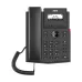 Front-facing shot of the Fanvil X301P IP Phone with date/time display, function buttons, and numeric keypad visible.