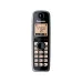 Panasonic KX-TG3711BX Cordless Telephone Set with handset docked on charging base, angled front view