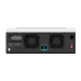Rear panel of the Must PV18-3024 ECO Solar Inverter with HDBaseT LAN, USB, WiFi button, and cooling grille.