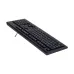 Side perspective of A4TECH KRS-82BD keyboard highlighting function keys, arrow cluster, and ergonomic key spacing.