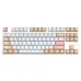 Ajazz AK871 Hot Swappable Blue Switch Wireless Mechanical Keyboard 