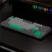 Ajazz AK873 Hot Swappable MDA Profile Blue Switch Mechanical Gaming Keyboard