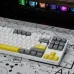 Ajazz AK873 Hot Swappable MDA Profile Blue Switch Mechanical Gaming Keyboard