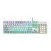 AULA RGB Mechanical Gaming Keyboard full‑size layout with number pad, gradient RGB backlighting, and logo
