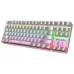 BAJEAL K100 TKL Hot-swappable Blue Switch Mechanical Keyboard White