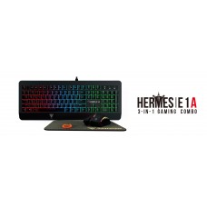 Gamdias HERMES E1A Combo Keyboard, Zeus E2 Optical Mouse and NYX E1 Mouse Mat 