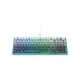 Compact Havit KB899L RGB Gaming Mechanical Keyboard with gradient lighting and teal frame.