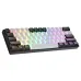 GK-900 compact mechanical keyboard with RGB backlight, dual tone keycaps and durable design for gaming and typing