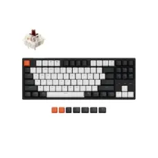 Keychron C1 RGB Hot-Swappable Brown Switch Wired Mechanical Keyboard