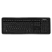 Top view of the Meetion MT-C4120 Little Wireless Keyboard Mouse Combo keyboard displaying full key layout and slim profile.