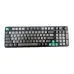 Top view of Mofii AK-96 Wired Mechanical Keyboard showing compact layout with dark grey keycaps