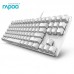 Rapoo V500S (Crystal Ice White) Backlit Mechanical Blue Switch Edition Gaming Keyboard (10 Key Less)