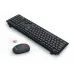 Angled view of the Redragon BS-8343 Wireless Keyboard Mouse Combo with Bangla featuring the keyboard, mouse, and USB receiver.