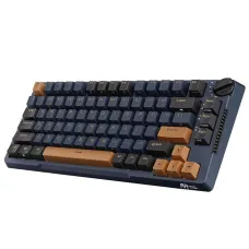 Royal Kludge RK H81 RGB Tri-Mode Hot-Swappable Blue Switch Mechanical Keyboard