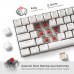 RK ROYAL KLUDGE RK68 Wired Mechanical Gaming Keyboard White