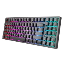 Royal Kludge RK92 Tri Mode RGB 61 Keys Hotswappable Mechanical Blue Switch Gaming Keyboard