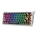 Thunderobot VIC68SE RGB Magnetic Switch Aluminum Mechanical Keyboard right side angle view