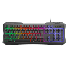 Vertux Radiance Ergonomic Backlit Wired Gaming Keyboard