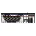 XO KB-06 Mechanical Keyboard, top view showcasing full-size layout with RGB backlighting