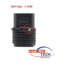 Laptop Power Charger Adapter 45W USB-Type-C for Dell