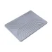 Angled view of the gray Bwoo CB43-G bumper sleeve case with a textured, ridged design.