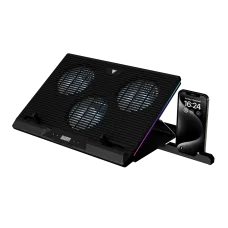 Gamdias AETHER M1 RGB Laptop Cooler With Phone Stand