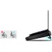 Side view of the Gamdias AETHER P1 PRO Laptop Cooler elevating a laptop with ergonomic tilt for better posture.