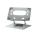 Havit ST7411 Adjustable Laptop Stand shown fully opened to highlight its adjustable metal frame and ventilation panel.