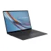 Display view of ASUS ExpertBook B9 Ultra B9406CAA Laptop with light keyboard and abstract ExpertBook background.