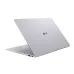 Angled rear view of ASUS ExpertBook B9 Ultra B9406CAA Laptop in silver finish with visible ASUS logo on lid.