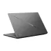 ASUS ROG Zephyrus G16 GU606AR gaming laptop rear view in sleek black design.