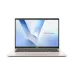 ASUS VivoBook 14 M1407GA laptop open with gradient screen, numeric keypad, and slim bezel design.