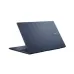ASUS Vivobook 15 A1504MA laptop shown from the rear in a sleek dark blue finish.