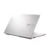 Back angled view of ASUS Vivobook Go 14 E1404FA Laptop lid showing slim metallic design and branding text.
