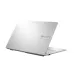 Back angled view of ASUS Vivobook Go 15 E1504FA Laptop lid showing slim metallic design and branding text.