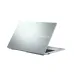 Back angled view of ASUS Vivobook Go 15 E1504FA Laptop lid showing slim metallic design and branding text.