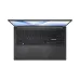 Above view of ASUS Vivobook Go 15 E1504FA Laptop keyboard and touchpad with screen displaying ASUS Vivobook text.