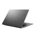 Partially open ASUS VivoBook S14 S3407VA laptop with visible ports and minimalist branding on matte lid.