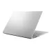 Back angled view of ASUS Vivobook S16 S3607CA OLED Laptop partially open with ports visible on right side.