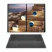 Dual-screen ASUS Zenbook Duo UX8407AA Laptop with detachable keyboard displaying continuous scenic image.