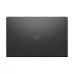 Front top view of Dell Inspiron 3530 black laptop with closed lid and centered Dell logo.